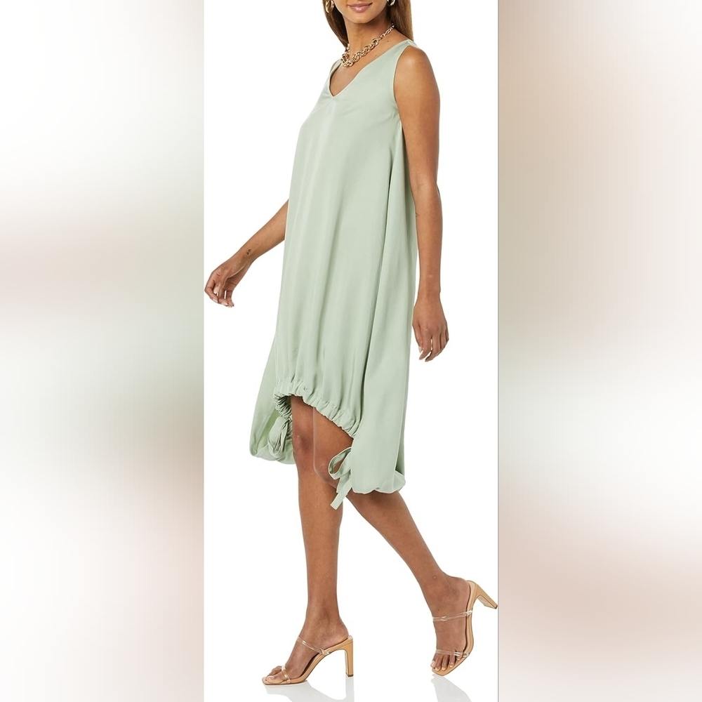 TEREA Brielle Adjustable Hem Mini Tank Dress Size L